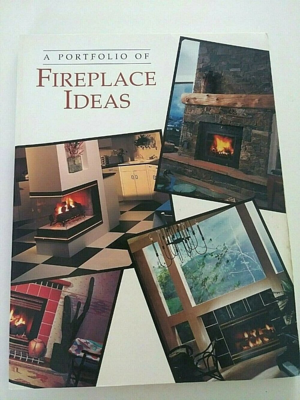 Fireplaces Ideas Book Full Color Photos Interior Design Home How To 1996